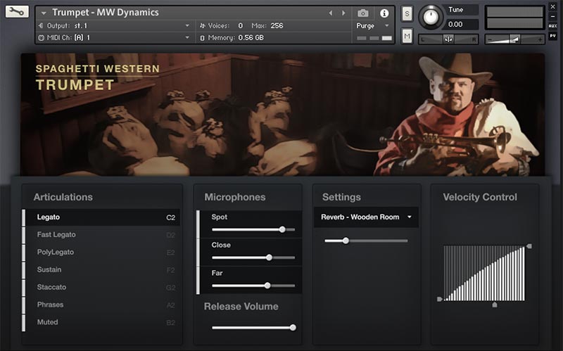 Spaghetti Western Kontakt Library is a collection of beautifully sounding instruments to make your own Spaghetti Western soundtracks.