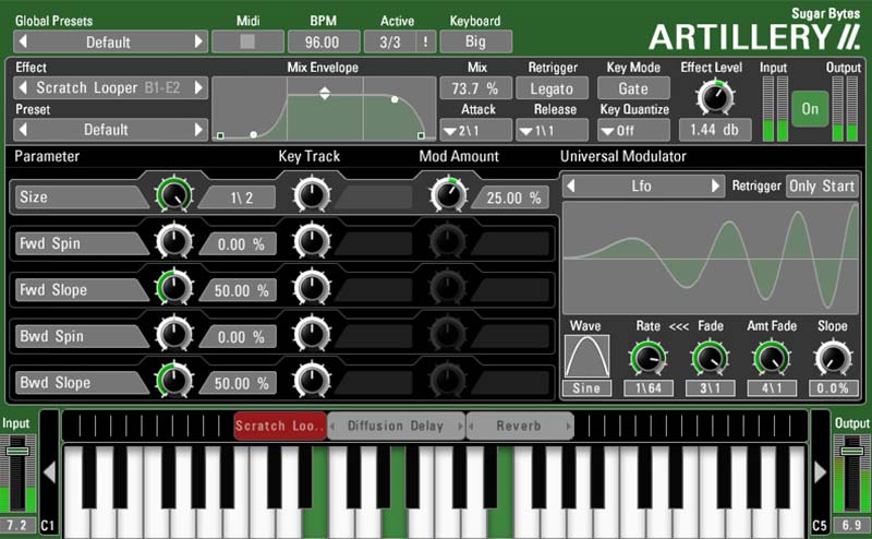 Sugar Bytes Artillery 2 is a multi-effect VST plugin for macOS 10.9 or higher and Windows 7 or higher. Sugar Bytes Artillery 2 crack runs as an AU, AAX, VST2, and a VST plugin format.