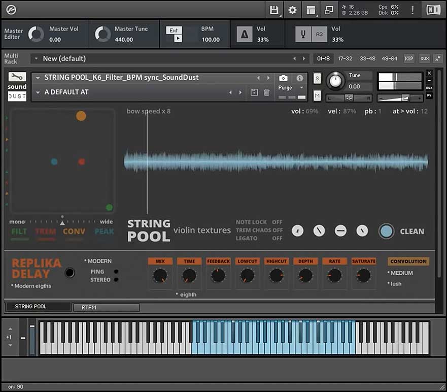 Publisher: Sound Dust Product: STRINGPOOL System Requirements: FULL version of Kontakt 5.8 and/or 6.1.1 Download (2.31 GB)