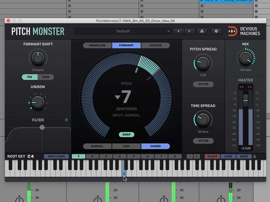 Publisher: Devious Machines
Product: Pitch Monster
Version: 1.2.3 - R2R (Incl Patched and Keygen)
Formats: VST2/VST3/AAX/AU
System Requirements: Windows 7 or later (32/64-bit), OSX 10.7 or later (64-bit)