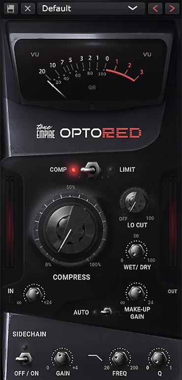 Publisher: Tone Empire Product: OptoRED Version: 1.0.0 Incl Keygen - R2R Formats: VST, AU Bit Depth: 64-bit System Requirements: Windows 7 or later / OSX 10.13 or later