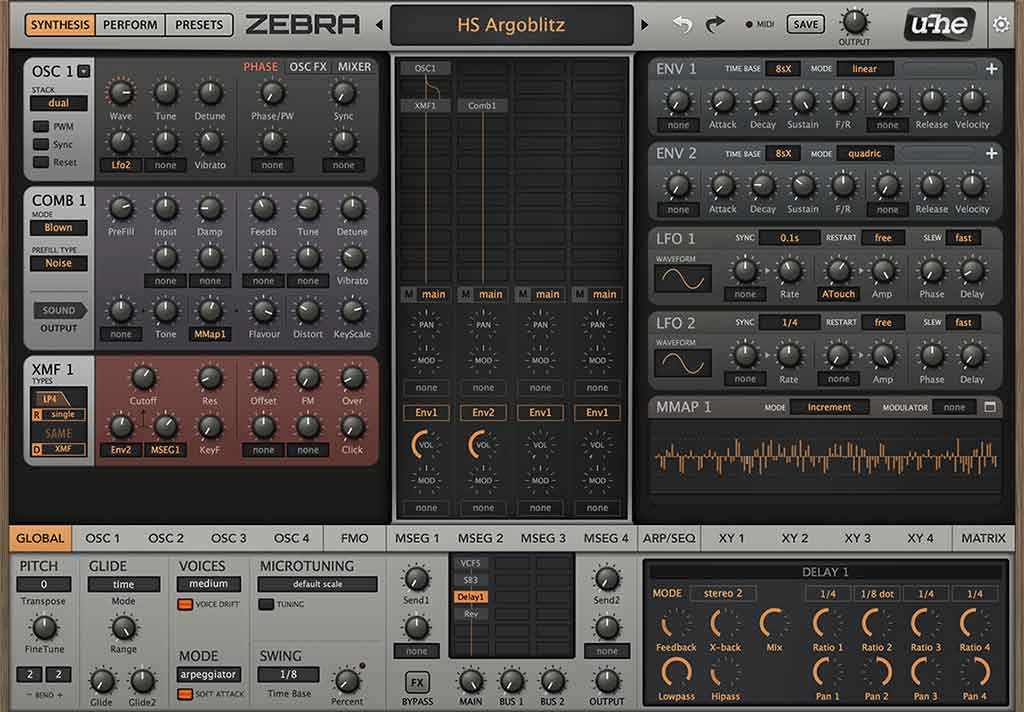 Publisher: u-he Product: Zebra2 Version: 2.9.0.9436 - R2R (Regged) Formats: VST, VST3, AU, AAX Requirements: Windows 7 or newer, Mac OS X 10.9 or newer
