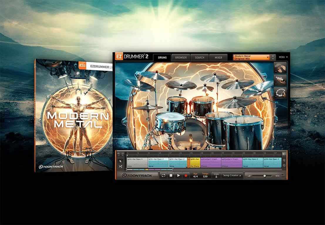 Publisher: Toontrack Product: Modern Metal EZX Expansion Requirements: EZdrummer 2.1.8 or Superior Drummer 3.2.0 (or above) Free Download, Torrent (3.45 GB)