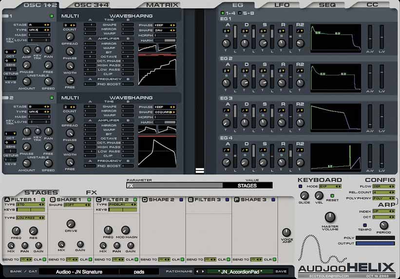 Publisher: Audjoo Product: Helix Version: 2020.05.24 Incl Patched and Keygen-R2R Formats: VST, AU
