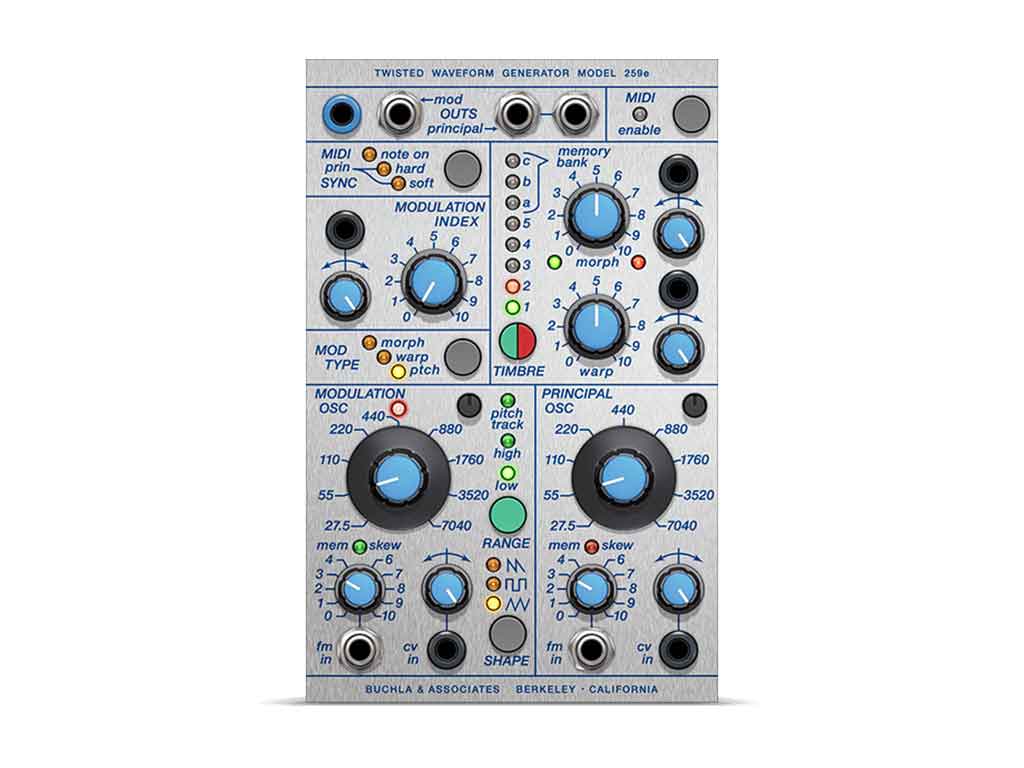 Publisher: Softube Product: Buchla 259e Twisted Waveform Generator Version: 2.5.9-R2R Formats: VST, VST3, AAX Requirements: Windows 64-bit, versions 7, 8 or 10