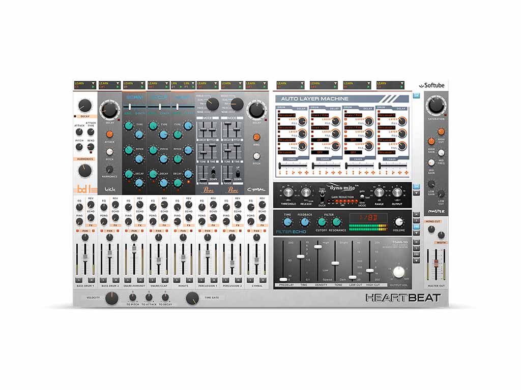 Publisher: Softube Product: Heartbeat Version: 2.5.9-R2R Formats: VST, VST3 Requirements: Windows 64-bit, versions 7, 8 or 10