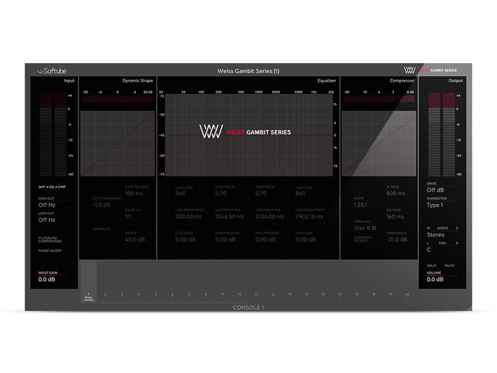 Publisher: Softube Product: Weiss Gambit Series For Console 1 Version: 2.5.9-R2R Formats: VST, VST3, AAX Requirements: Windows 64-bit, versions 7, 8 or 10