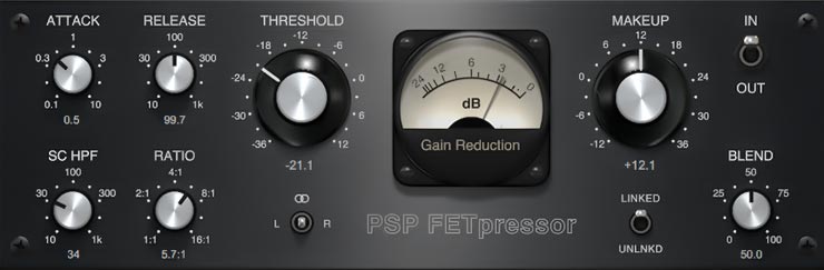Publisher: PSPaudioware Product: PSP FETpressor Version: 1.1.0-R2R Formats: VST2, VST3, AAX Requirements: Windows x32 or x64 (7, 8 or 10)