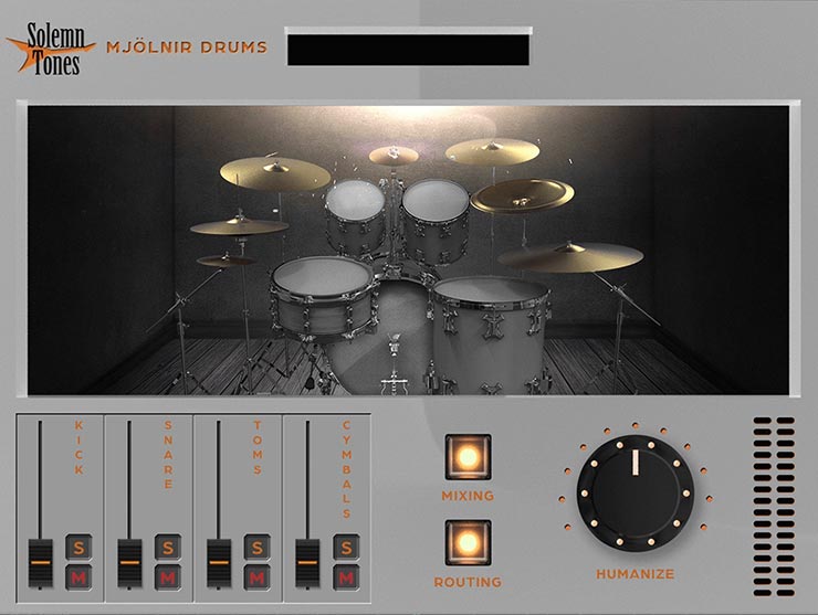 Publisher: Solemn Tones Product: Mjolnir Drums Version: 1.5.3 RETAiL-DECiBEL Formats: VST/AU/AAX Requirements: Windows 7 or higher, Mac OS X 10.7 or higher