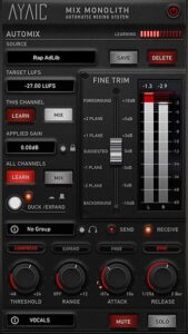 Publisher: Ayaic Product: Mix Monolith Version: 0.5.1-RET Format: VST/VST3/AAX Requirements: Windows 7 or higher