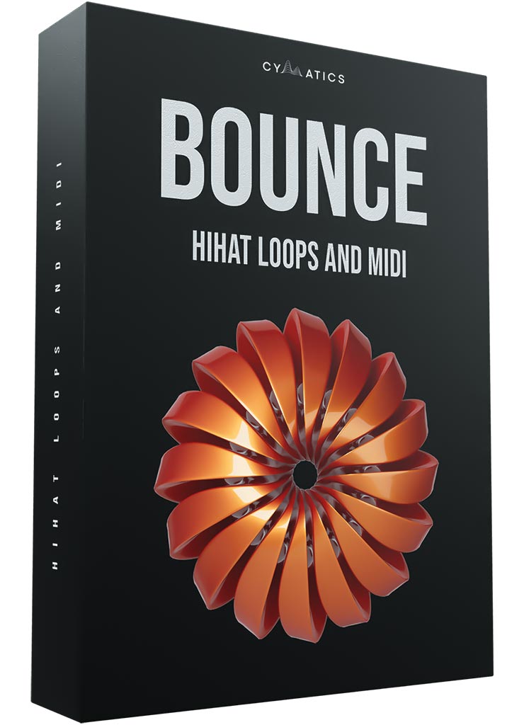 Publisher: Cymatics
Product: Bounce - Hi-Hat Loops and MIDI
Format: WAV/MiDi