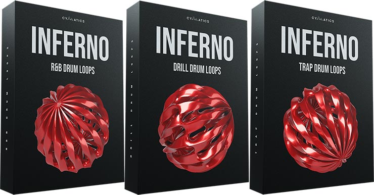 Publisher: Cymatics
Product: Inferno Drum Loops
Format: WAV/MiDi