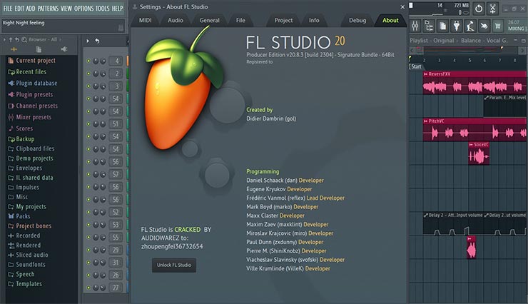 Publisher: Image-Line
Product: FL Studio 20 Producer Edition
Version: 20.8.3.2304
