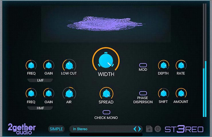 Publisher: 2getheraudio
Product: ST3REO
Version: 1.0.0.6953-R2R
Format: VST/AAX
Requirements: Windows 7 or higher