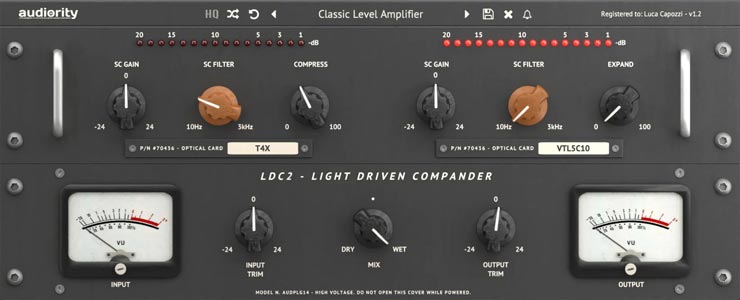 Publisher: Audiority Product: LDC2-Compander Version: 1.2.0 Incl Patched and Keygen-R2R Format: VST2/VST3/AAX Requirements: Windows 7 64bit or later