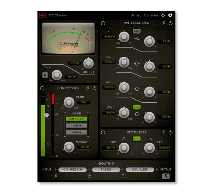 Publisher: Harrison Audio Consoles Product: 32C Plugins 32C Channel 32C Vocal Intensity Processor Version: 1.0.1 Incl Patched and Keygen-R2R Format: VST/VST3/AAX