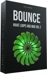 Publisher: Cymatics Product: Bounce vol. 2 Hi hat loops & MIDI Format: WAV/MIDI