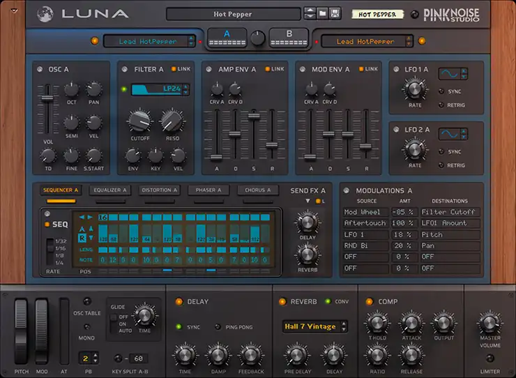Publisher: Reason Studios & PinkNoise Studio
Product: Luna Dual Performance Synth
Version: 1.8.0-DECiBEL
Format: Reason Rack Extension
Requirements: You need R2R Reason release and TEAM R2R Reason Rack Extension Cache Builder