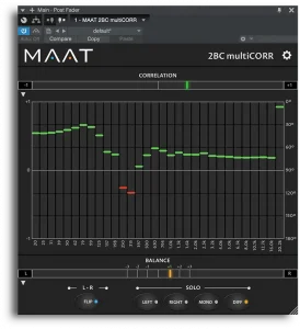 Publisher: MAAT Digital Product: 2BC multiCORR Version: 2.2.4 Incl Emulator-R2R Format: VST2, VST3, AAX Requirements: Windows 7 and newer, 32 & 64 bit