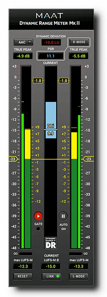Publisher: MAAT Digital
Product: DRMeter MkII
Version: 2.2.2 Incl Emulator-R2R
Format: VST2/VST3/AU/AAX
Requirements: Windows 7 and newer, 32 & 64 bit
