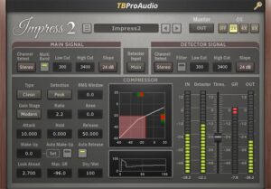Publisher: TBProAudio Product: Impress2 Version: 2.0.6 Incl Cracked and Keygen-R2R Format: VST/VST3/AAX Requirements: Windows 32/64 bit