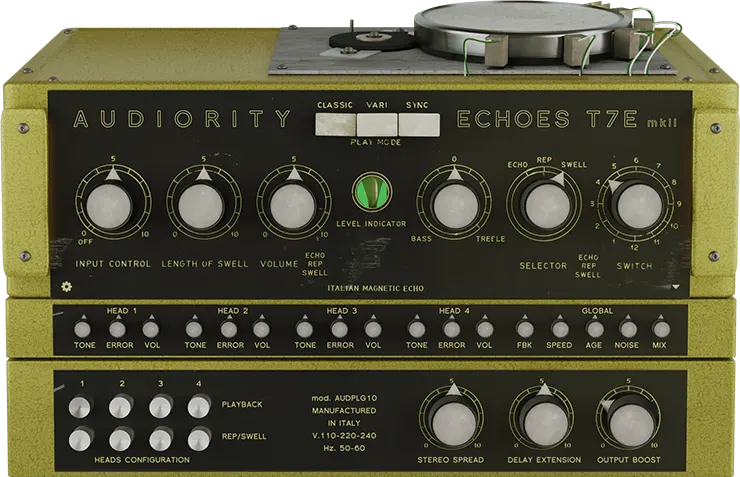 Publisher: Audiority
Product: Echoes T7E MkII
Version: 2.1.4 Incl Patched and Keygen-R2R
Format: VST2, VST3, AAX
Requirements: Windows 7 64bit or later