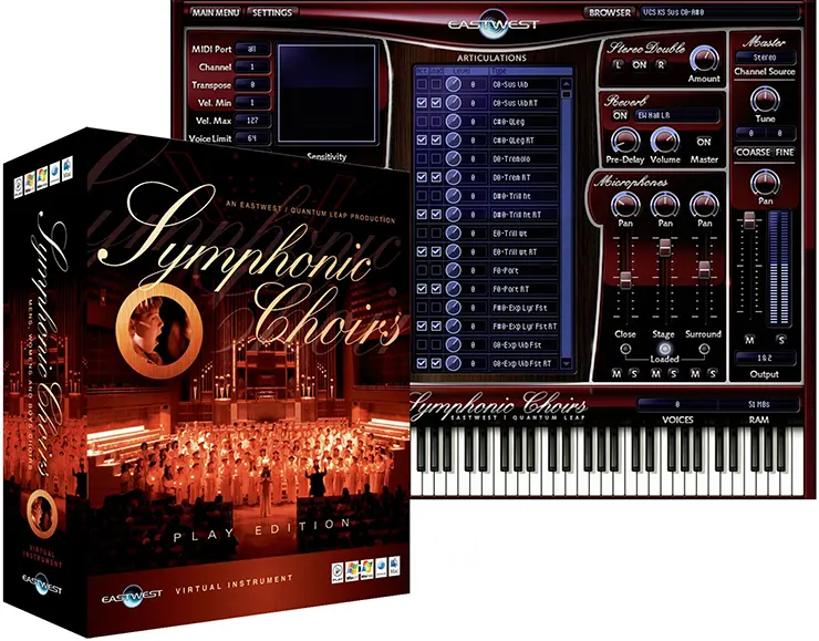 Publisher: EastWest
Product: Symphonic Choirs Platinum
Version: 1.0.9 READ NFO-DECiBEL
Requirements: You need R2R PLAY/OPUS release to use this library