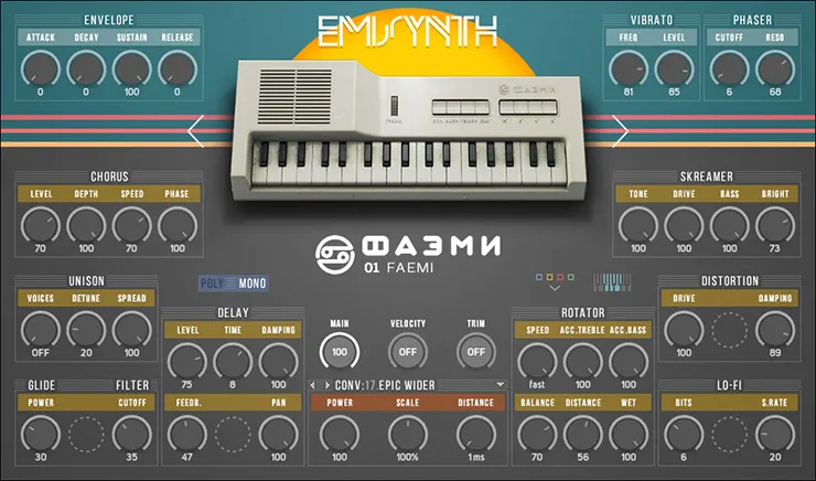 Publisher: Strix Instruments Product: EMISYNTH Requirements: KONTAKT 5 FULL and higher (Free Kontakt Player is NOT supported)