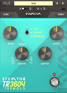 Publisher: Kuassa Product: Efektor TR3604 Tremolo Version: 1.1.1-JustFun598 Format: AAX/VST/VST3 Requirements: Windows Vista or Later (64 bit)