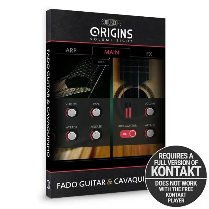 Sonuscore Origins Vol.8: Fado Guitar & Cavaquinho [KONTAKT]