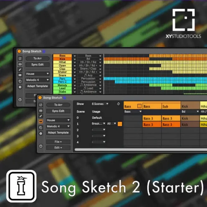 XY StudioTools Song Sketch 2 [Max for Live]