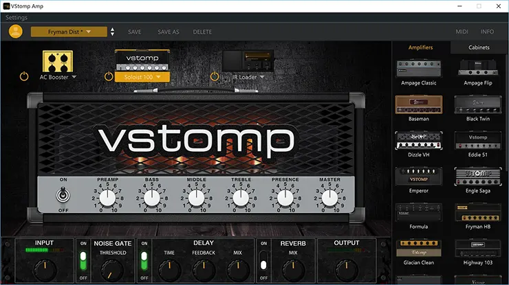 Hotone VStomp Amp