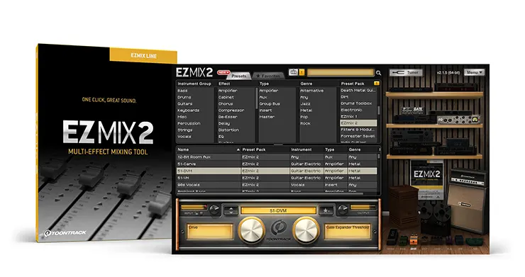 Publisher: Toontrack
Product: EZmix 2
Version: 2.2.2 CE-V.R