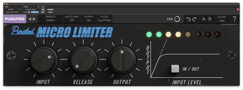 
Publisher: Purafied
Product: Micro Limiter
Version: 1.0.1-MOCHA
Format: VST3/AAX
