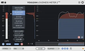Read more about the article Youlean Loudness Meter 2 PRO v2.5.15 [WiN-MAC]