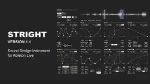 Read more about the article STRIGHT V1.1 – Sound Design Instrument [Max for Live]