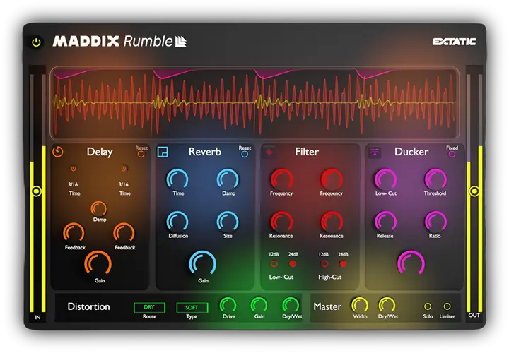 Publisher: Revealed Recordings
Supplier: MOCHA
Product: Maddix Rumble
Version: 1.0.1
Format: VST3/AAX
