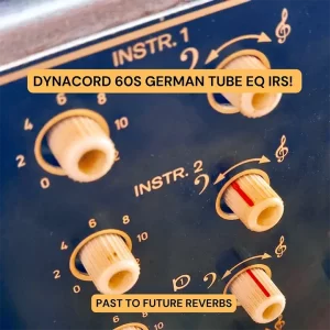 Read more about the article PastToFutureReverbs DYNACORD 60s GERMAN TUBE EQ IRS! [IR]