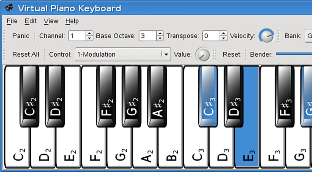 Virtual MIDI Piano Keyboard VMPK LoopBe Package