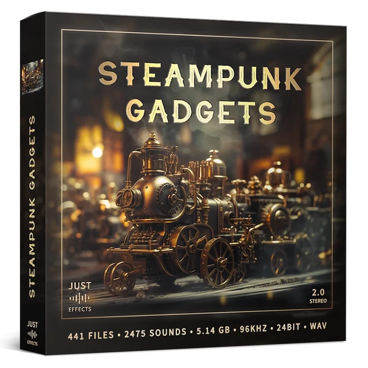 Read more about the article Just Sound Effects Steampunk Gadgets [WAV]